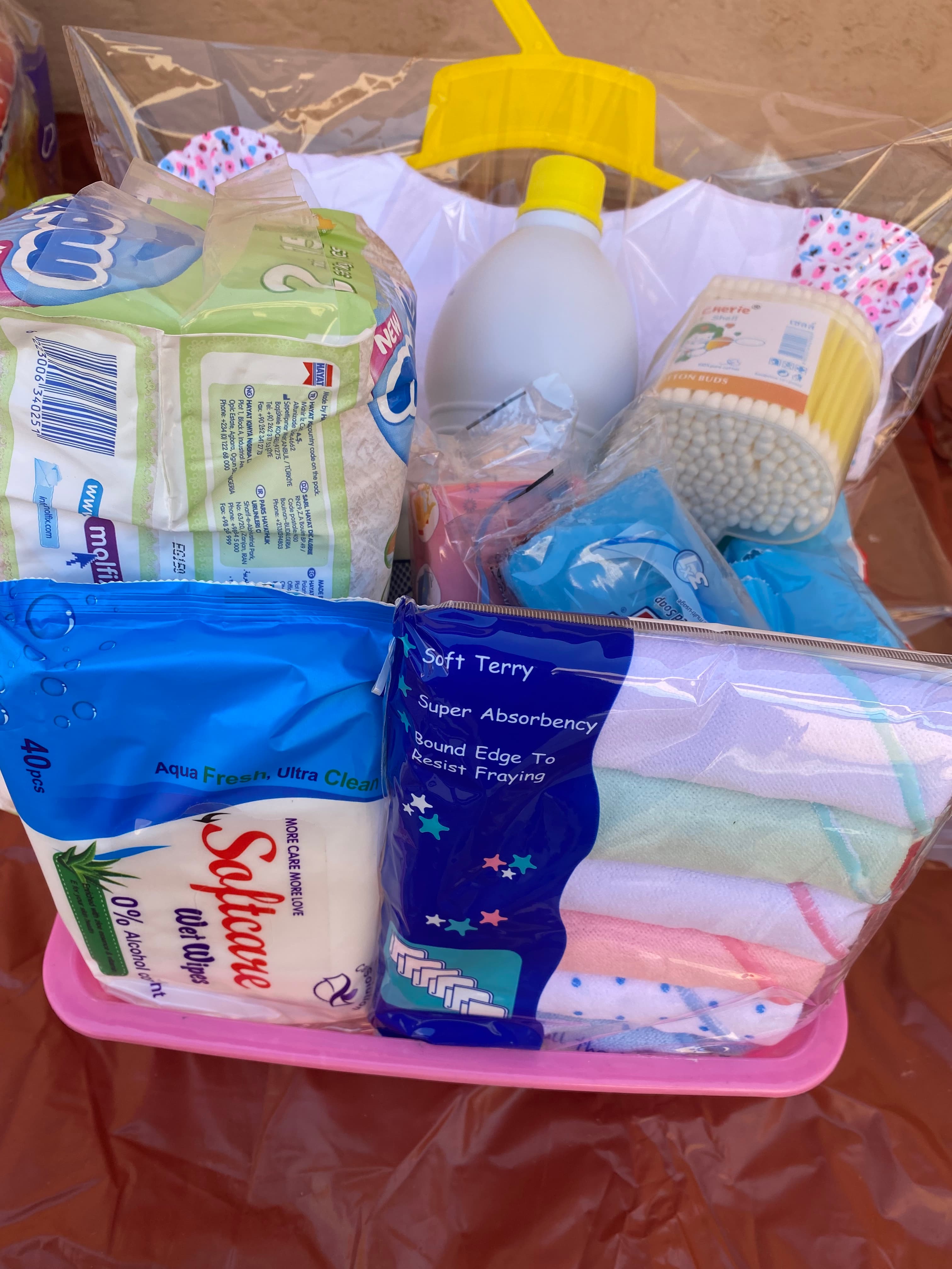 Baby gift hamper