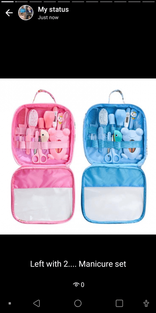 Baby Manicure set