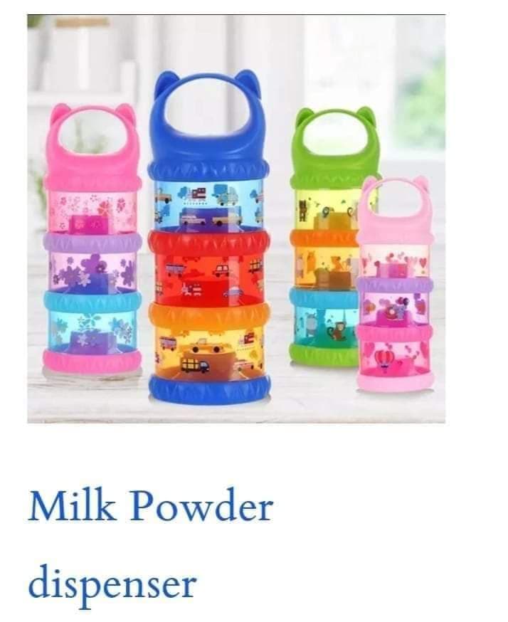 Milk and cereal power dispenser