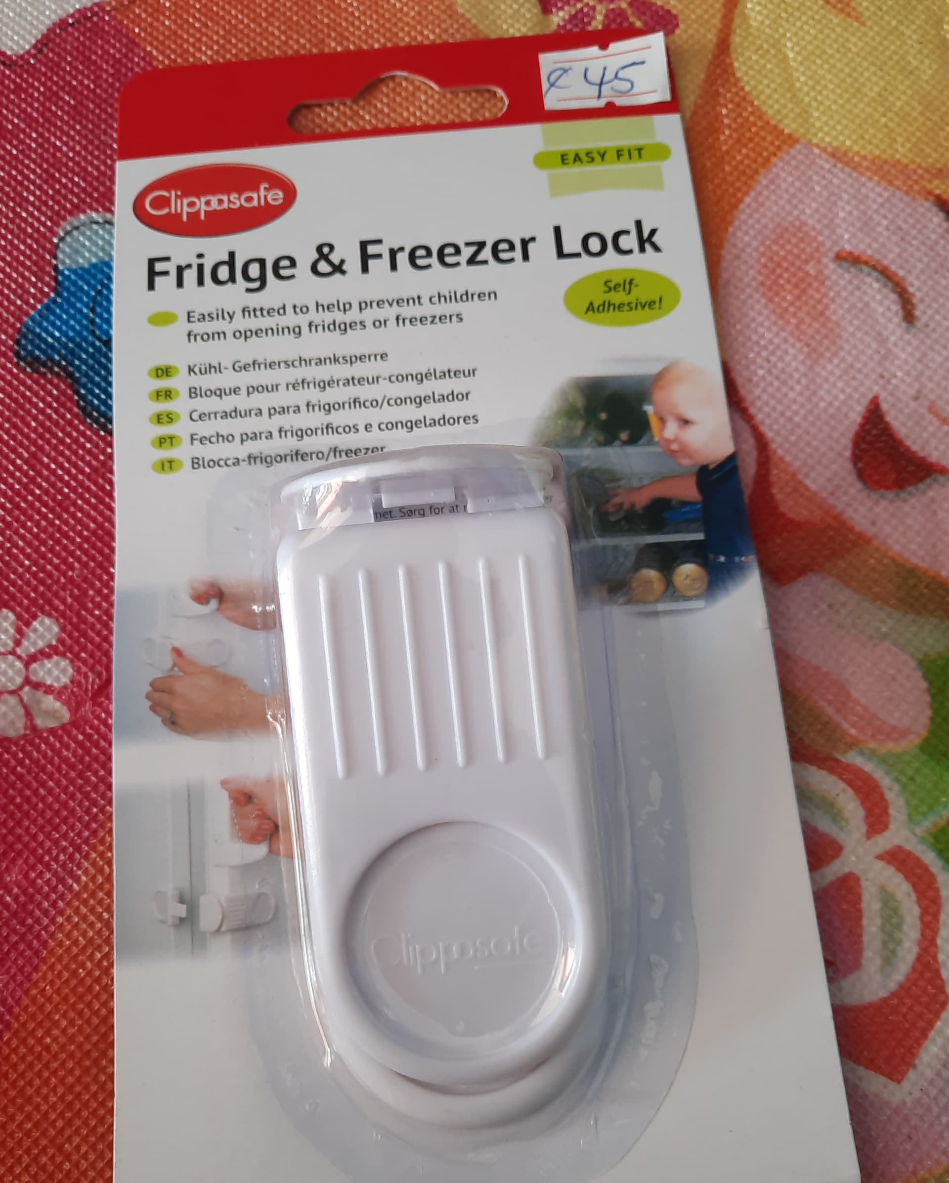 Fridge or freezer lock