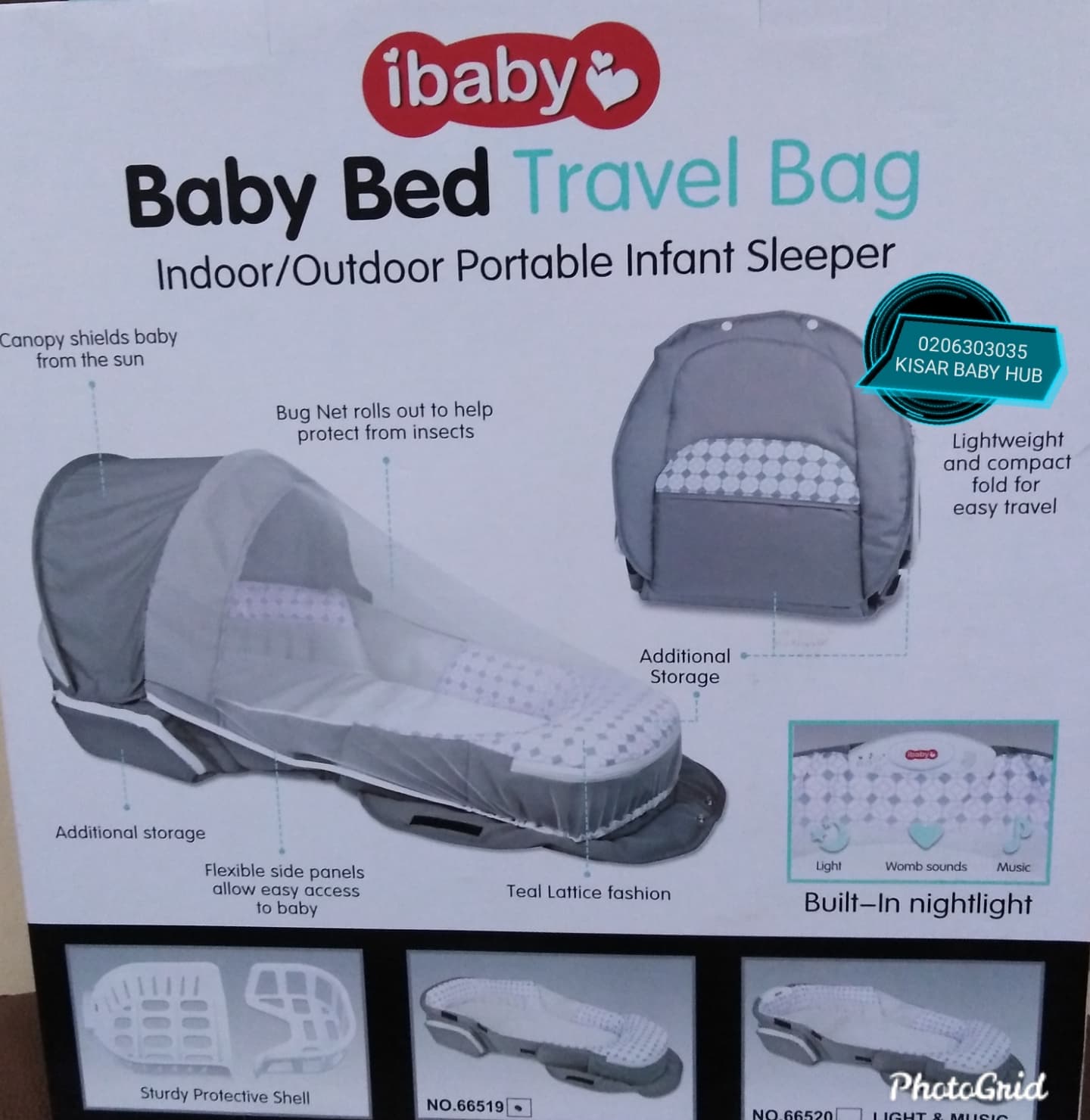 Baby bed Travel bag