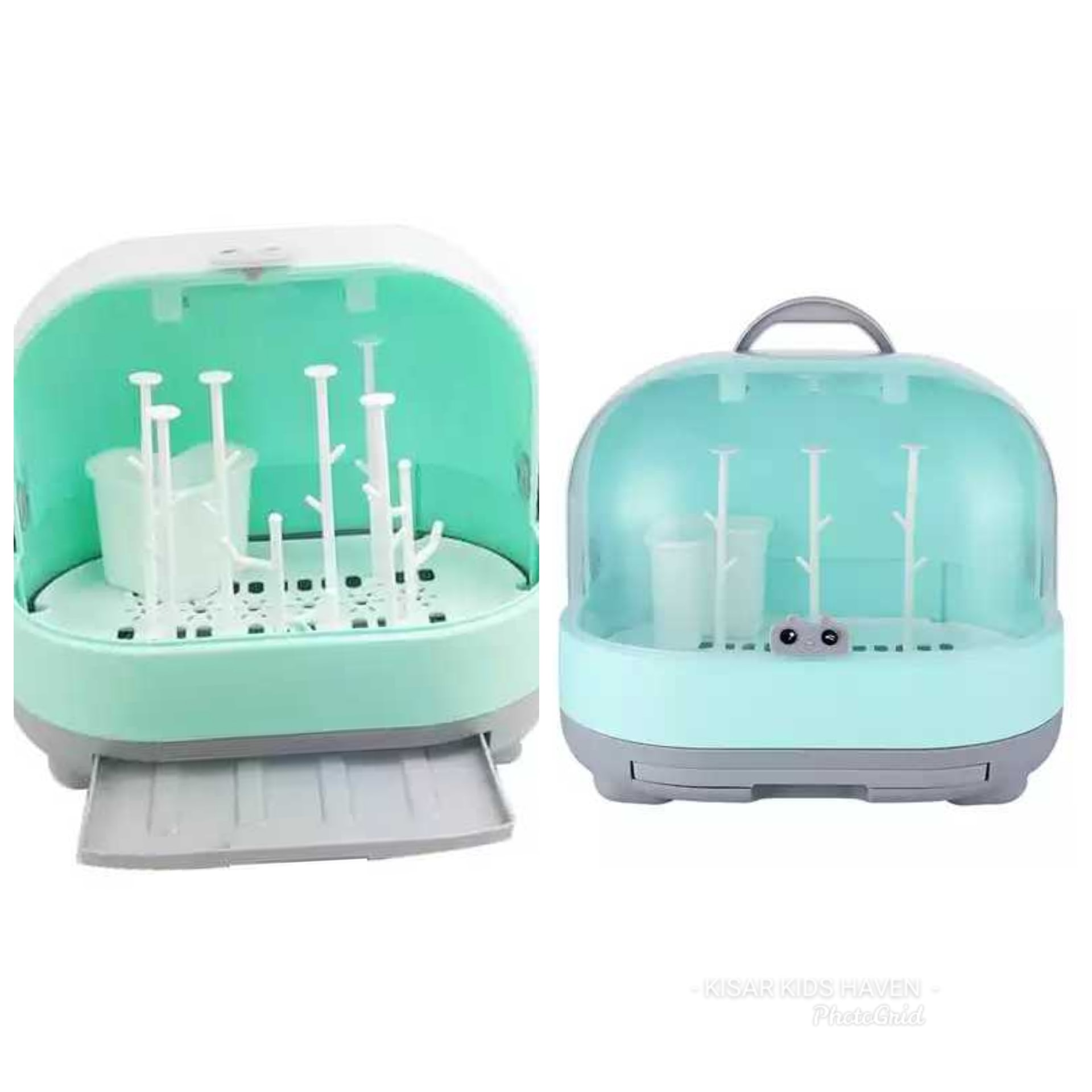 Luxury feeding bottle storage box rack blue colour available