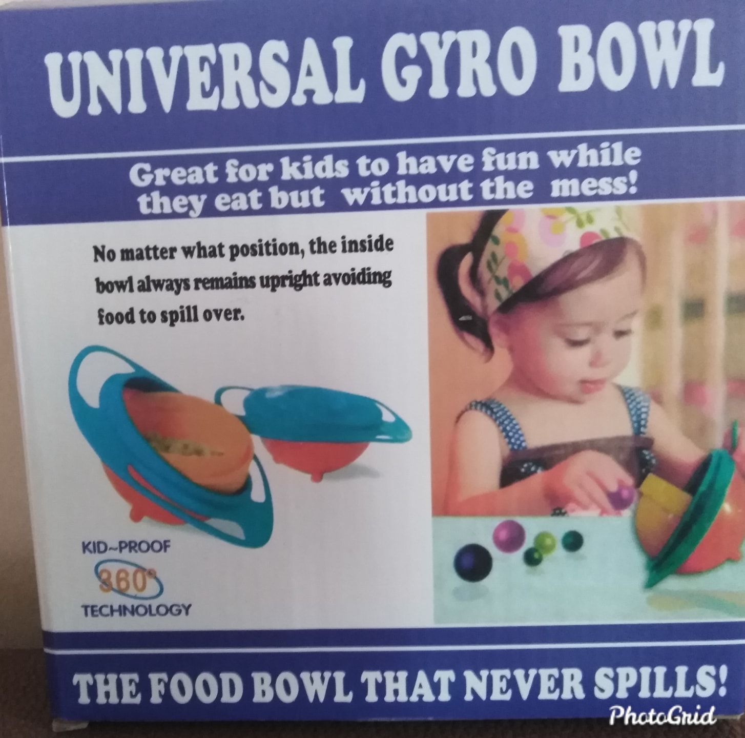 Universal gyro Bowl