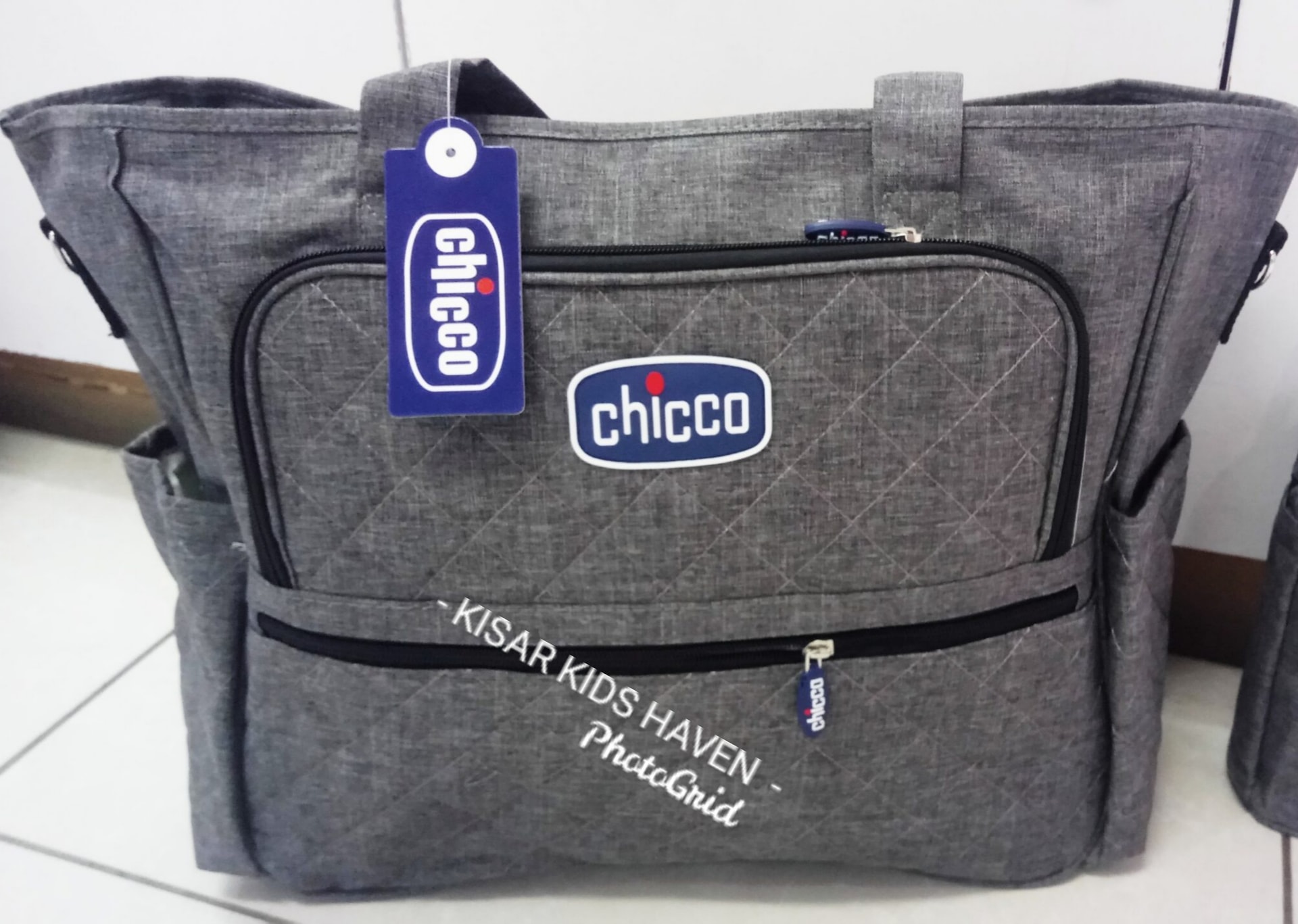 Chicco diaper bag and changing mat