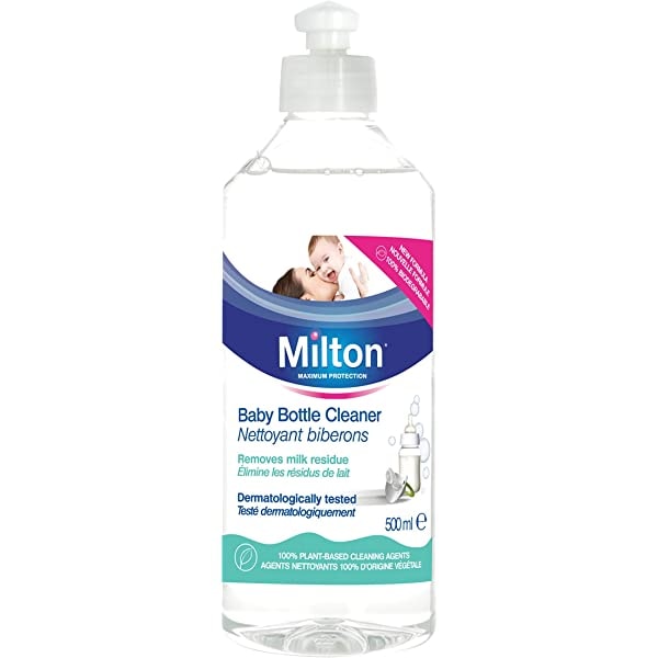 Milton baby bottle cleaner liquid soap